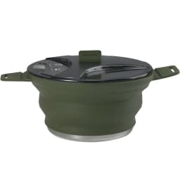 OLLA SILICONA PLEGABLE 24L - CAMPING MILITAR