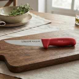 Cuchillo Deshuesador 18 cm Rojo