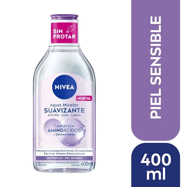 Agua Micelar Suavizante Piel Sensible 400ml -