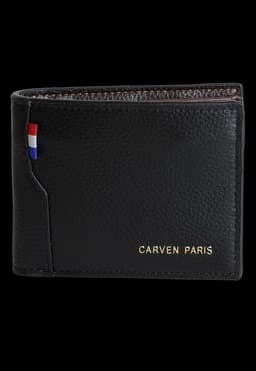 Billetera de hombre Matt negra Paris Negro TALLA UNICA