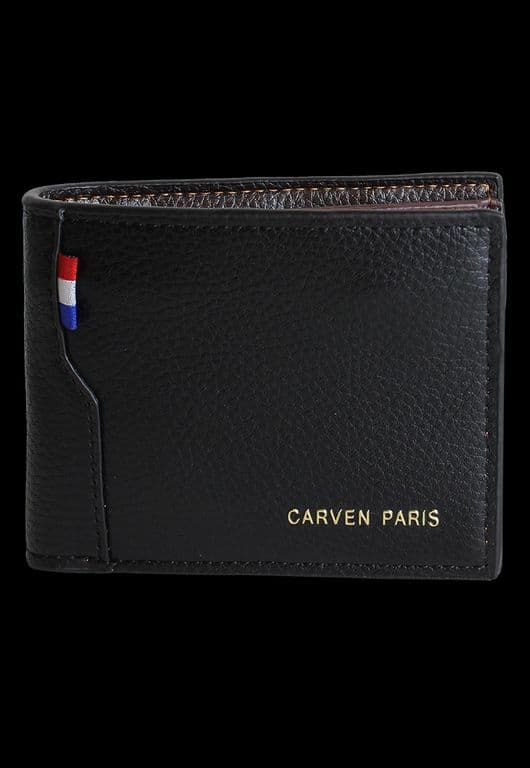 Billetera de hombre Matt negra Paris Negro TALLA UNICA