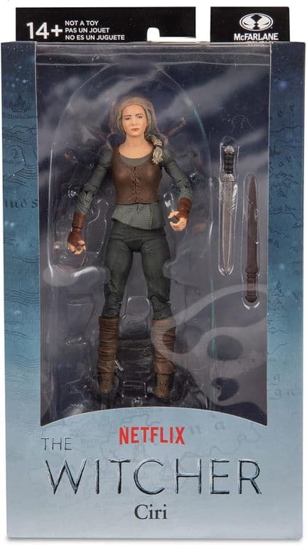 Figura Ciri - The Witcher Netflix Mcfarlane