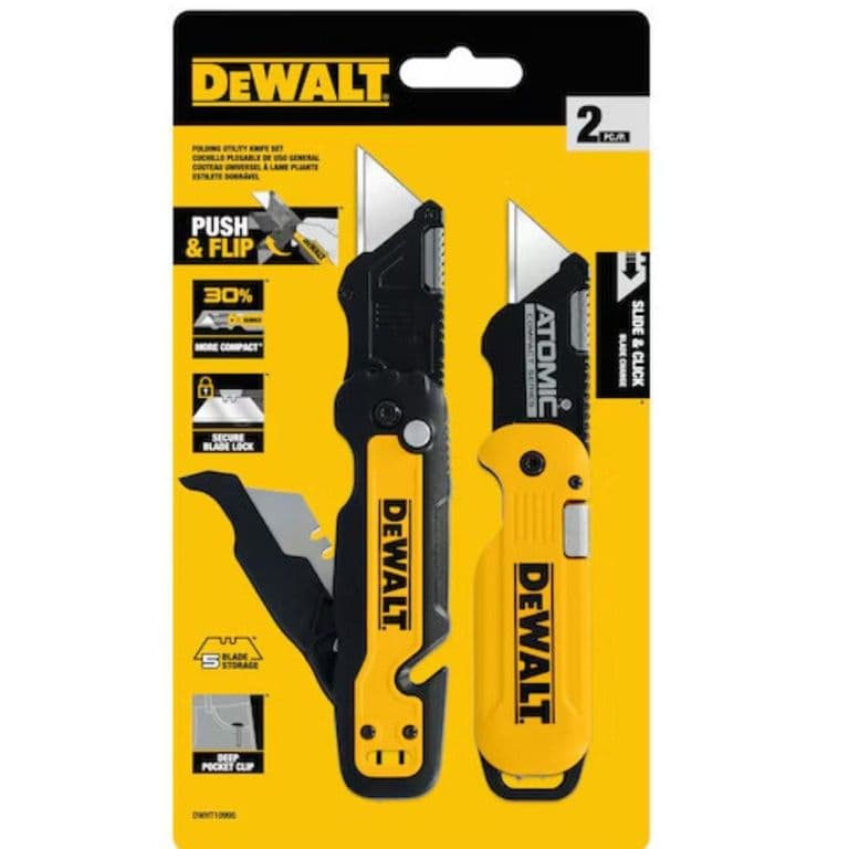 Set de Cuchillo Plegable de Bolsillo DWHT10995