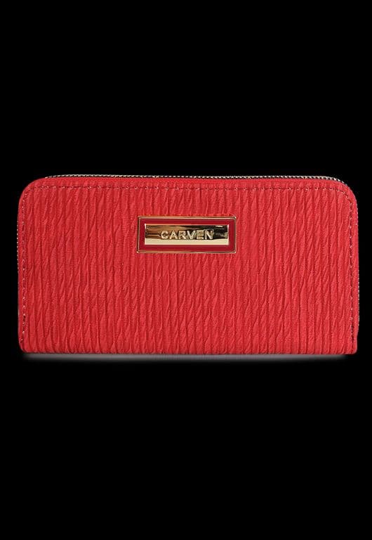 Billetera mujer Abby roja Rojo TALLA UNICA