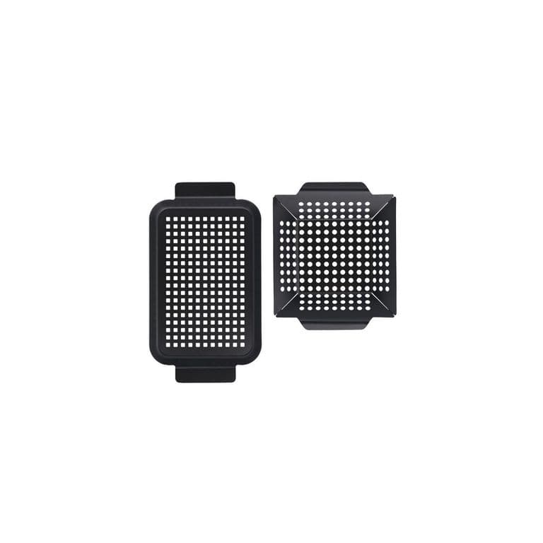 Pack Bandeja Para Asar Metal 24x20x4 y 34x18x2 cm