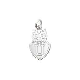 Colgante U De Chile Lamina Plata Fina 925 Plateado TALLA UNICA