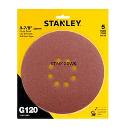 Disco Lijador Grano 120 DE 8-7/8" 225MM 5 Unidades