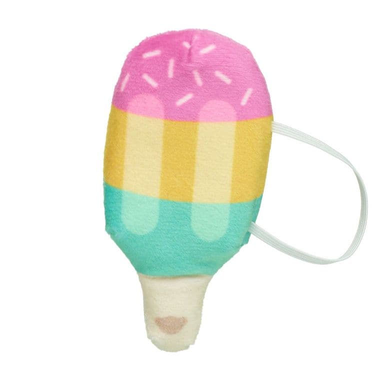 Munequera helado peluche colorido