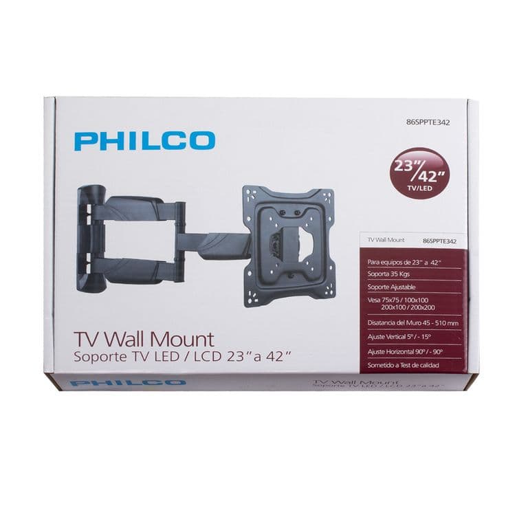 SOPORTE TV PARA 23 A 42 PULG CON 3 ARTICULACIONES MAX 35 KG
