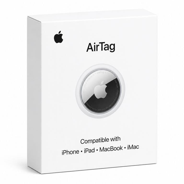 GPS Rastreador Multi uso AirTag WaterProof White