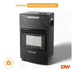 Estufa A Gas Movil Dany44 44 Kw 11 A 15 Kg 3 Niveles.
