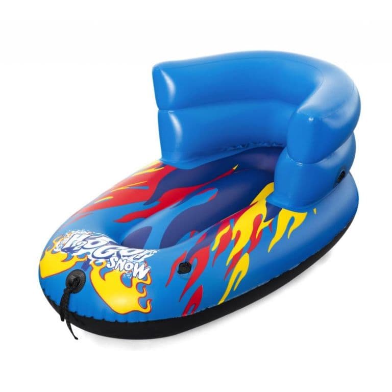 Trineo Inflable para Nieve Infantil con Respaldo 84cm 39057