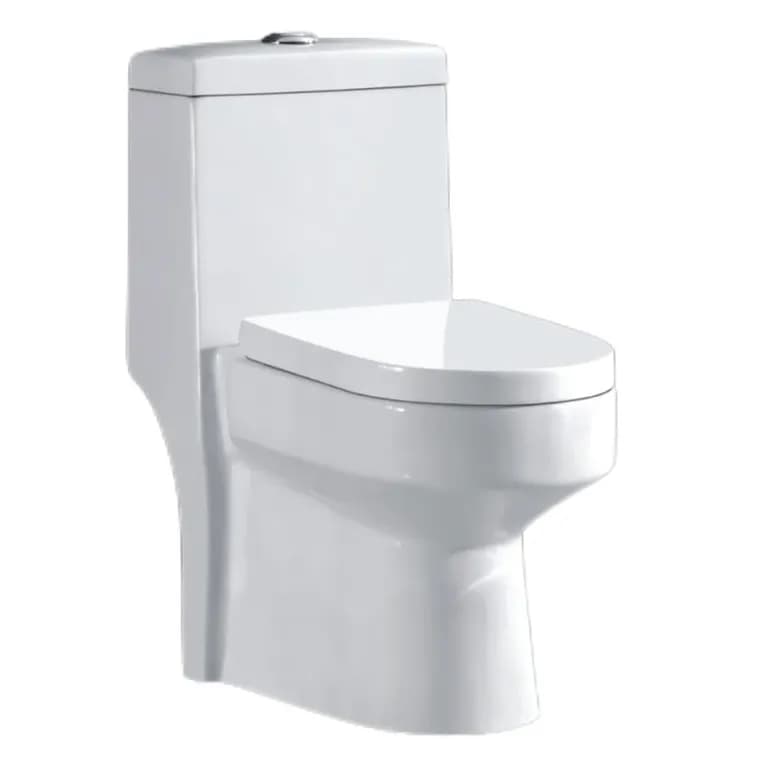 WC One Piece Tupungato Certificado, 4-6 litros descarga a Piso distancia 30cm blanco