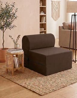 SOFA CAMA ESPUMA  CHOCOLATE 190X90X18 1pza