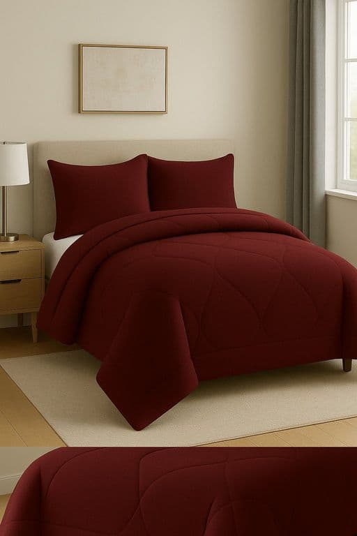 Cobertor Sherpa Reversible 2 Plazas Burdeo - Invierno Termico y Acogedor Burdeo 2 PLAZAS