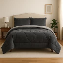 Cobertor Sherpa 2 Plazas Gris Perla Reversible Gris 2 PLAZAS