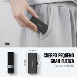 Bateria Power Bank 5.000 Mah Mini Pr05 Dual Hasta 20w