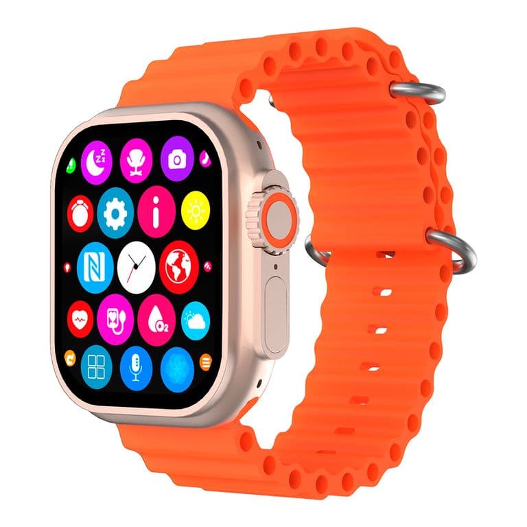 Smart Watch Reloj Inteligente S8 Ultra IP65 Naranja