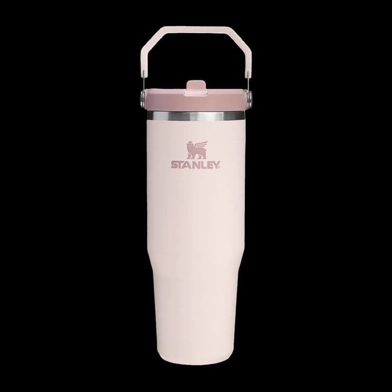 Botella Termica Flip Straw 2.0 Rose Quartz - 887 ml