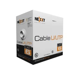 Cable UTP Cat6 Nexxt Essential 102m Gris