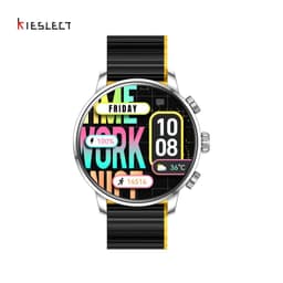 Smartwatch Kr2 Plateado Llamadas y 2 correas