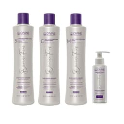 Kit Home Care 4 pasos Shampoo+Acondicionador+Mascarilla+LeaveIn