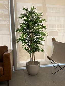Planta Artificial Bamboo 180 cm 8 Troncos Verde
