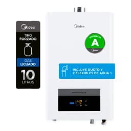 Calefont 10 Litros Tiro Forzado Gas Licuado