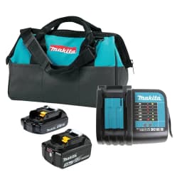 Kit Baterias 3Ah/1,5 Ah + Cargador Con Bolso