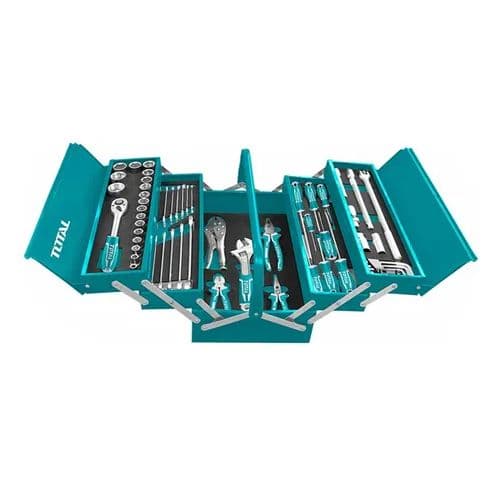 Caja De Herramientas Manuales 108pcs Total Thtcs121081