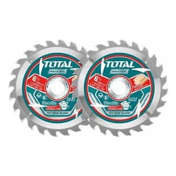 Pack 2 Hoja Disco Sierra Circular 6 1/2 24 Dientes Total