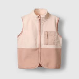 Polar Sin Mangas de Nina Rosado Talla 3 a 12 ano Rosa 3 ANOS