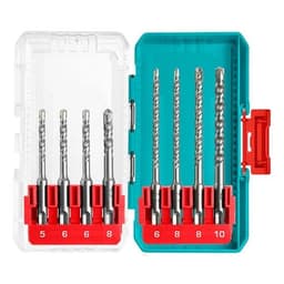Kit Juego De Brocas Sds-plus 8 Piezas Total Tacsdl11806