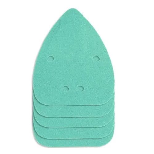 50 Hojas De Lija Para Pulir 93x133mm Grano Variado Total