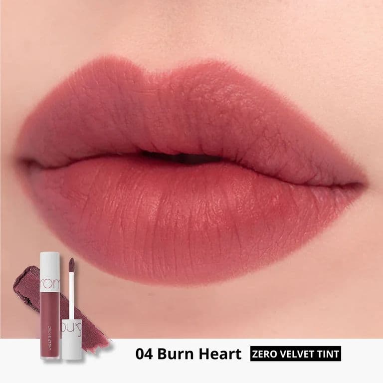 Tinta labial ZERO VELVET TINT - 04 BURNT HEART