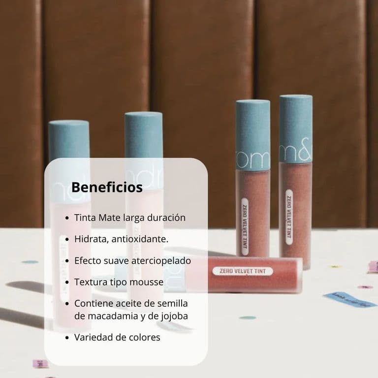 Tinta Labial ZERO VELVET TINT - 14 PECAN TARTE