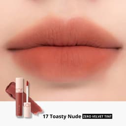 Tinta Labial ZERO VELVET TINT - 17 TOASTY NUDE