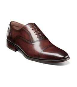 Zapatos Formal Hombre Sorrento Lux Cap Toe Bal Cafe Cafe 42