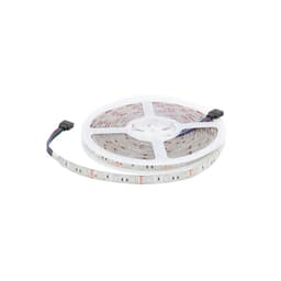 Tira Led De 5mts Smd 3528 Color Rgb Con Control - Ps