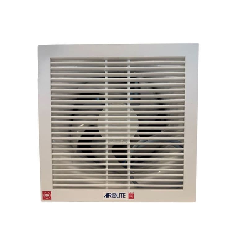 EXTRACTOR DE AIRE KDK 20ALA 8 CUADRADO REJ INTERIOR