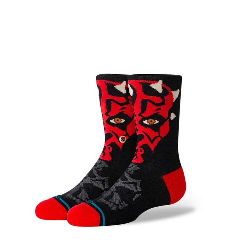 Sock Kids Maul Crew Black Negro L