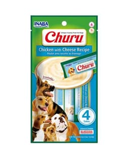 Churu Dog Pollo y Queso 14g x4 - Pack 6 Unidades