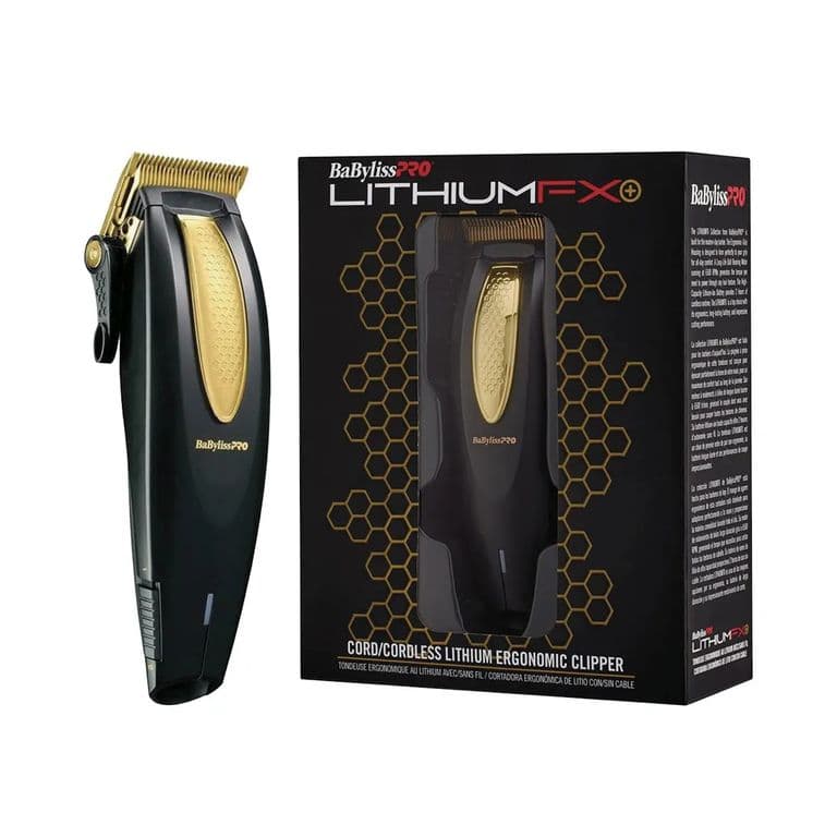Maquina Cortadora Clipper FX673 Lithium Gold Black