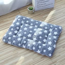 Alfombrilla Suave Mascota Perro Gato Manta Acolchada 48x34cm