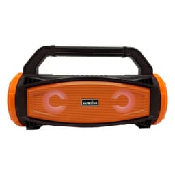 Parlante Bluetooth Testo Pogo 2x10W USB TF AUX FM Microfono Recargable Naranja