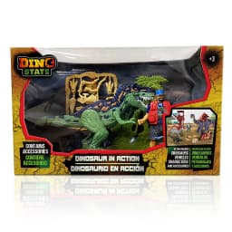 Set Dinosaurio con Accesorios y Escenario Jurasico Juguete