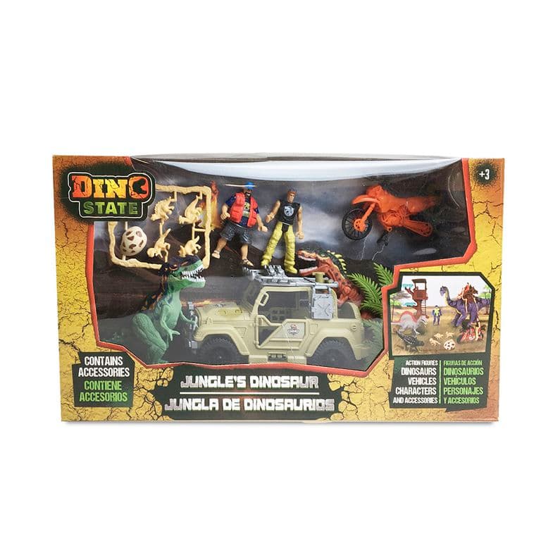 Juguete Dinosaurio de la Jungla Set de Aventura