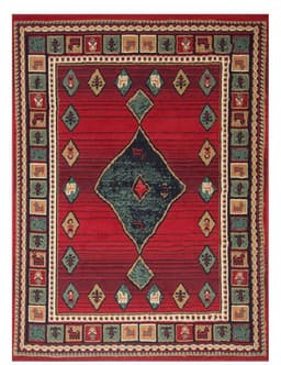 Alfombra Zinnia Rojo 133x180