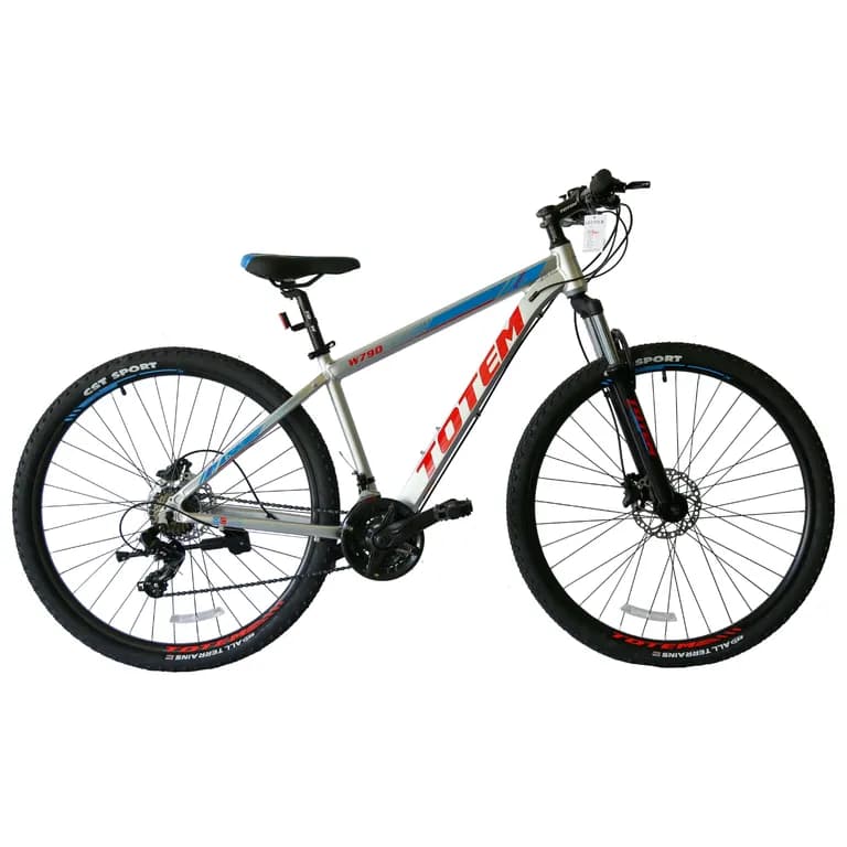 BICICLETA MTB ARO 27.5*19 MOD W790 PLATEADO Gris L