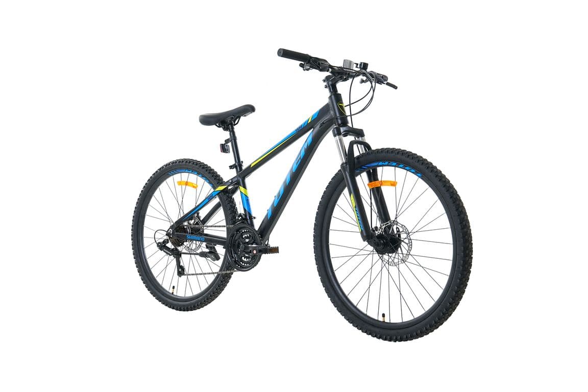 BICICLETA MTB ARO 26 MODELO Y650 NEGRO AZUL Negro XS
